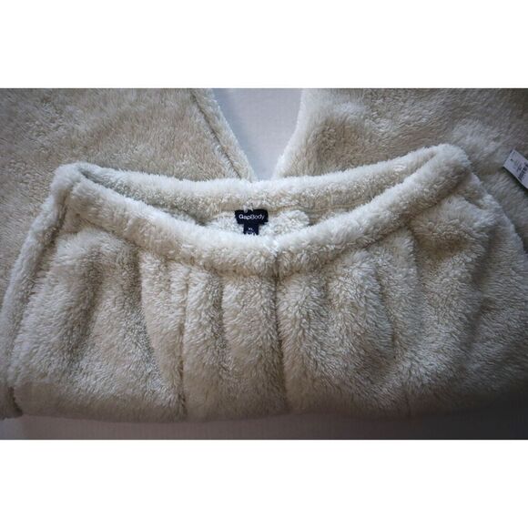 GAPBody 810227-00 Women's Sz XL Ivory Cozy Sherpa Chino Pants - Picture 3 of 13